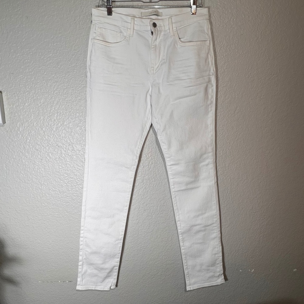 JOE'S Jeans White Denim Skinny Ankle High Rise Stretch Womens Casual‎